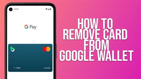 how to remove a card from smart pay account|How to add, remove, or edit your Googl.